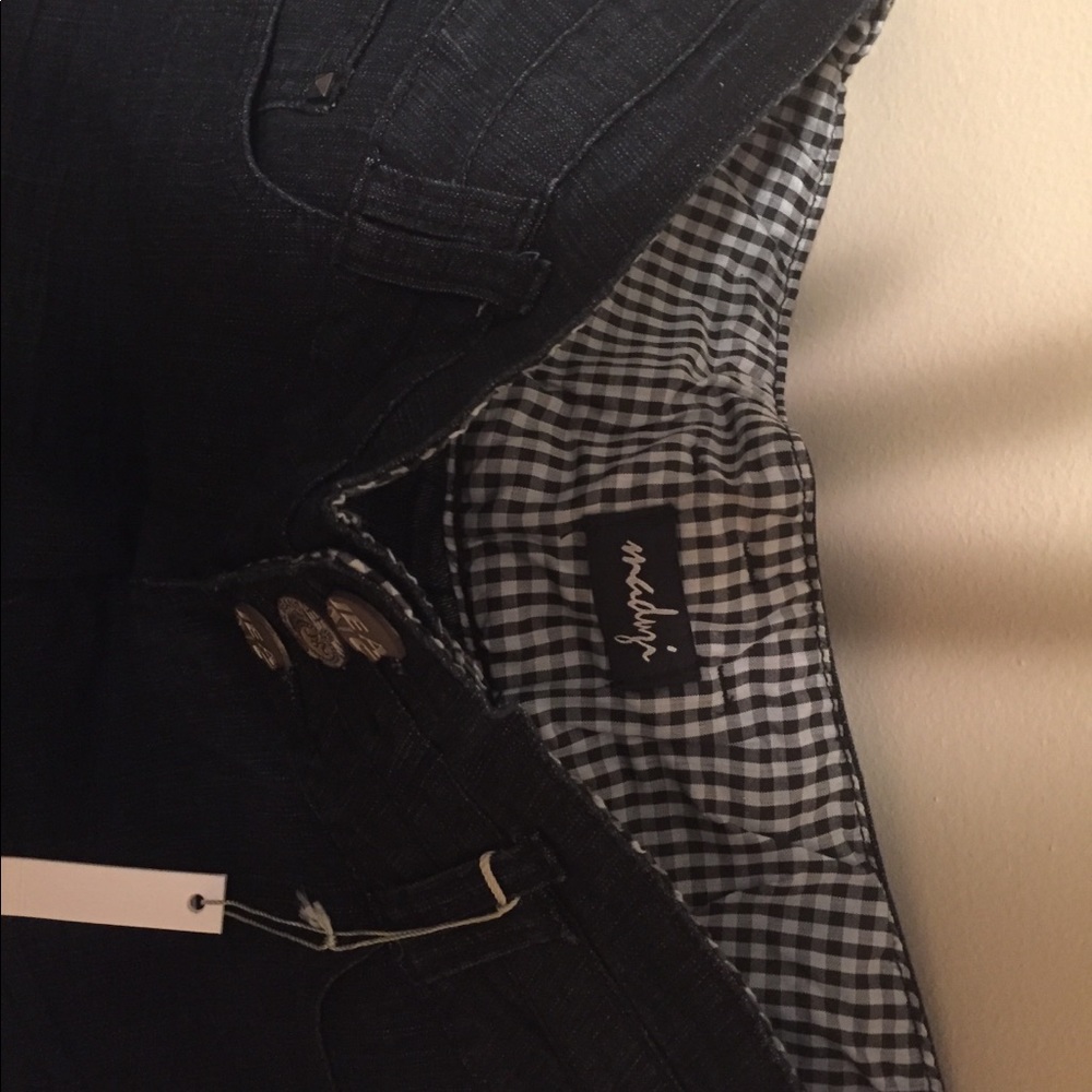 Maduzi NWT junior size 1 black skinny jeans 108MDZ